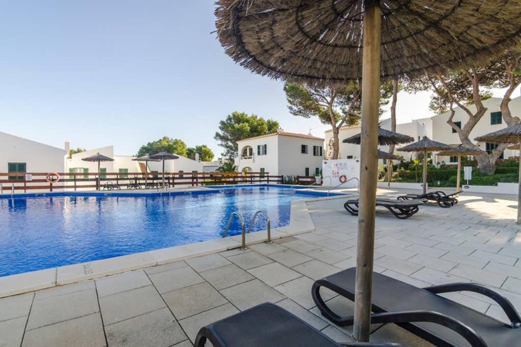 Happy Menorca Apartamento Duplex ,Piscina,Aire Acondicionado,Wiffi Port d'Addaia Luaran gambar